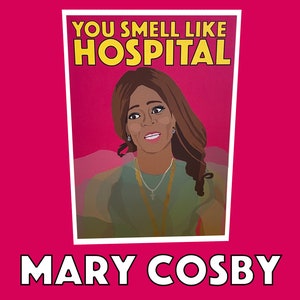 Mary Cosby |  'Je ruikt naar ziekenhuis' |  Real Housewives of Salt Lake City-wenskaart (RHOSLC)