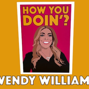 Wendy Williams | "Como você está?" | Cartão de felicitações/cartão de aniversário