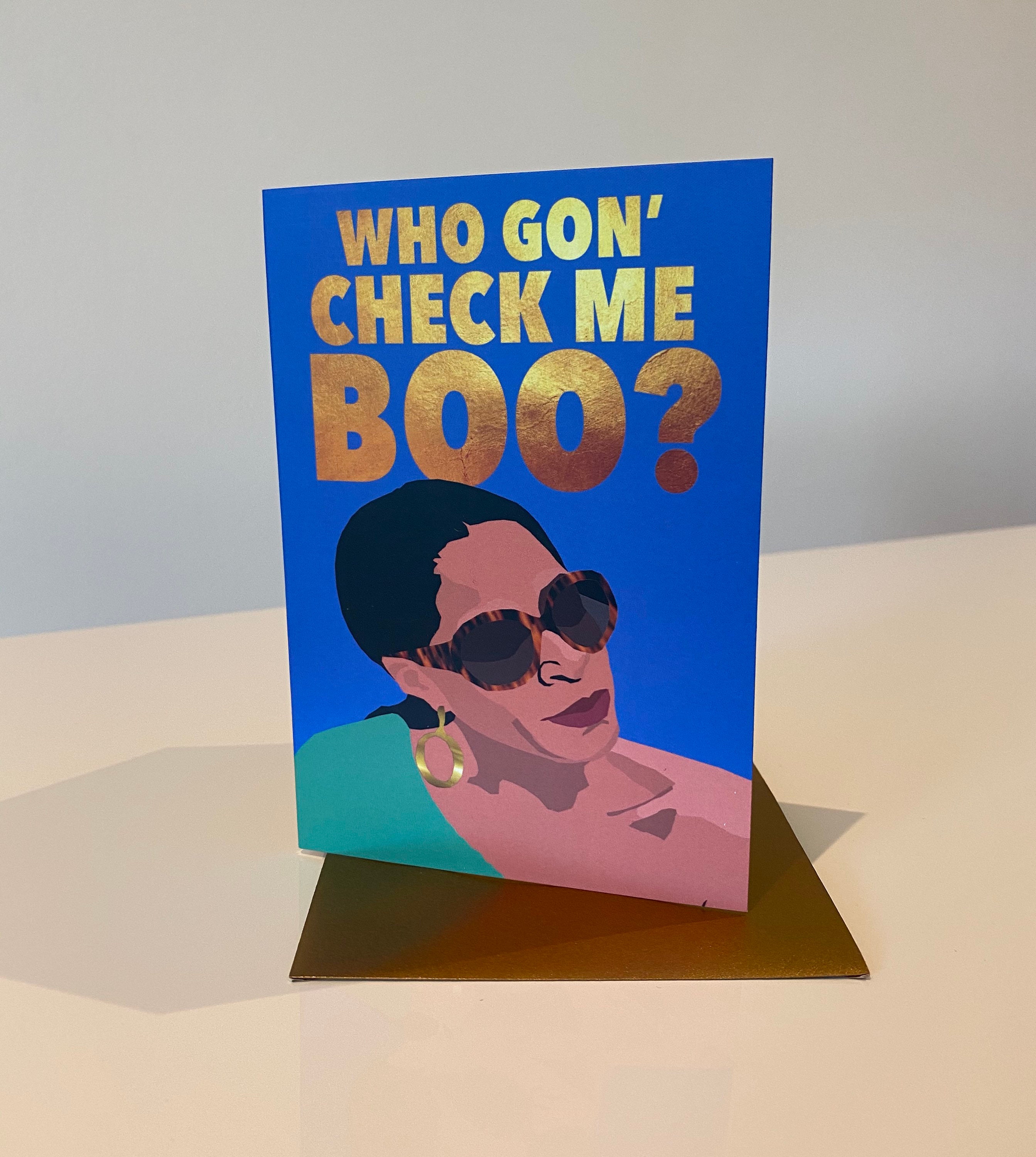 Sheree Whitfield 'who Gon Check Me Boo' Real - Etsy