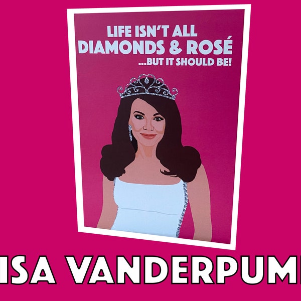 Lisa Vanderpump Rose Diamonds Etsy