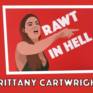 Brittany Cartwright |  « Brut en enfer » |  Carte de voeux Vanderpump Rules (VPR)