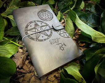 Leder Journal Notizbuch | D&D Notizen Journal | Tabletop-Gaming | TTPR | Dungeons and Dragons | Rollenspiel