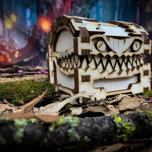 Mimic Dice and Storage Box Dungeons & Dragons Dnd Tabletop Games RPG ...