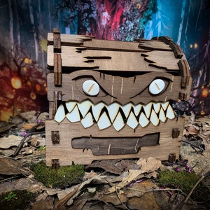 Mimic Dice and Storage Box Dungeons & Dragons Dnd Tabletop Games RPG ...