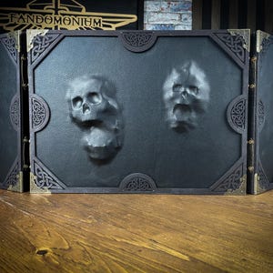 DM Screen Of Trapped Souls Dungeon Master Screen | D&D dnd rpg Table Top Gaming Screen | dnd gift idea |  gm Screen | TTRPG | 3D Screen