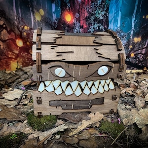 Mimic Dice Box: Monster Dice Storage - D&D RPG Gift