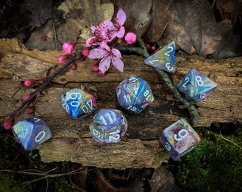 As Dawn Breaks Polyhedral Dice | D&D Dice Set | Tabletop Gaming | Resin Dice | DND | RPG | Dungeons and Dragons | Geek Gift