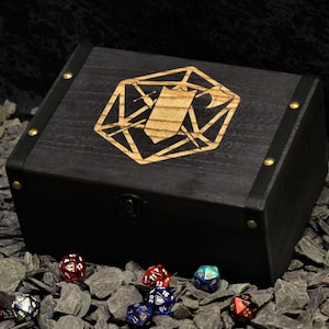 Fighter Engraved Dice Box | Druid DND Class | DND Dice Box | Dungeons And Dragons | Dice Vault | Tabletop Games | TTRPG | Dice | Geek Gift