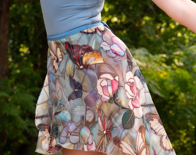 Featured listing image: Butterfly Stained Glass Aurora Skirts