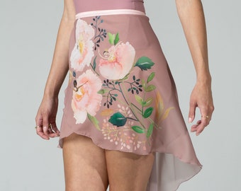 Peony Pointebrush Aurora Skirt