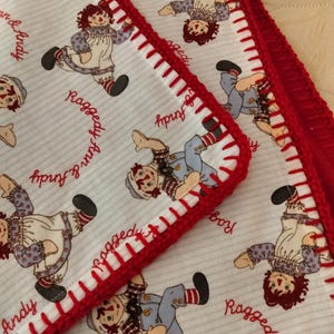Raggedy Ann & Andy Baby Blanket
