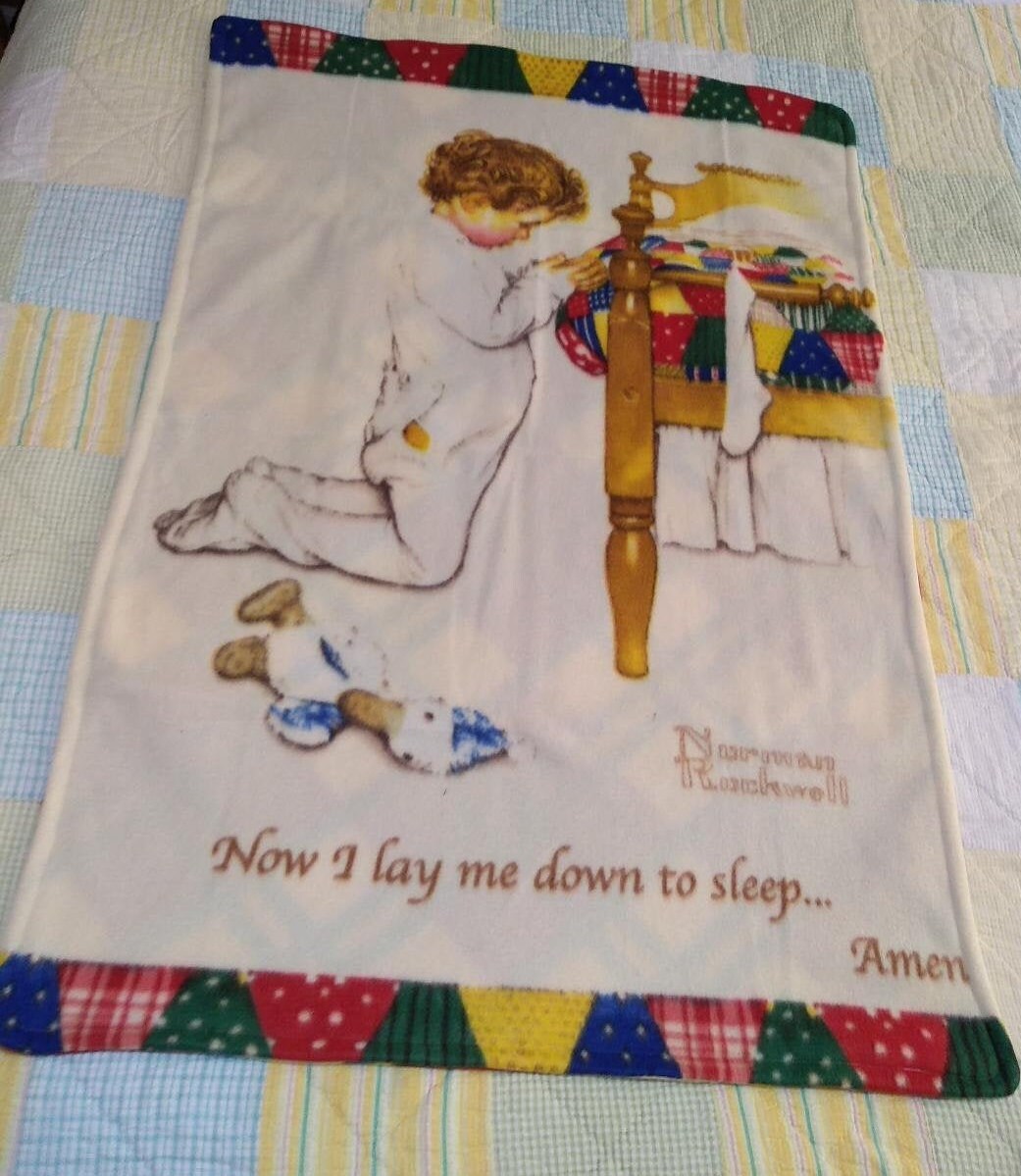 Lay Me Down to Sleep Baby Blanket Etsy