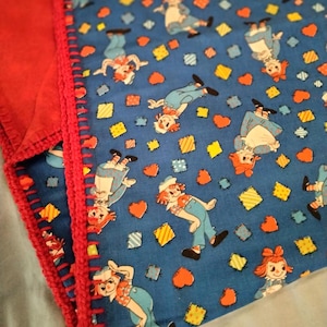 Raggedy Ann & Andy Baby/Toddler Blanket