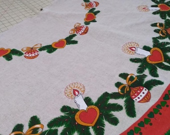 Hand Beaded Christmas Tree Skirt