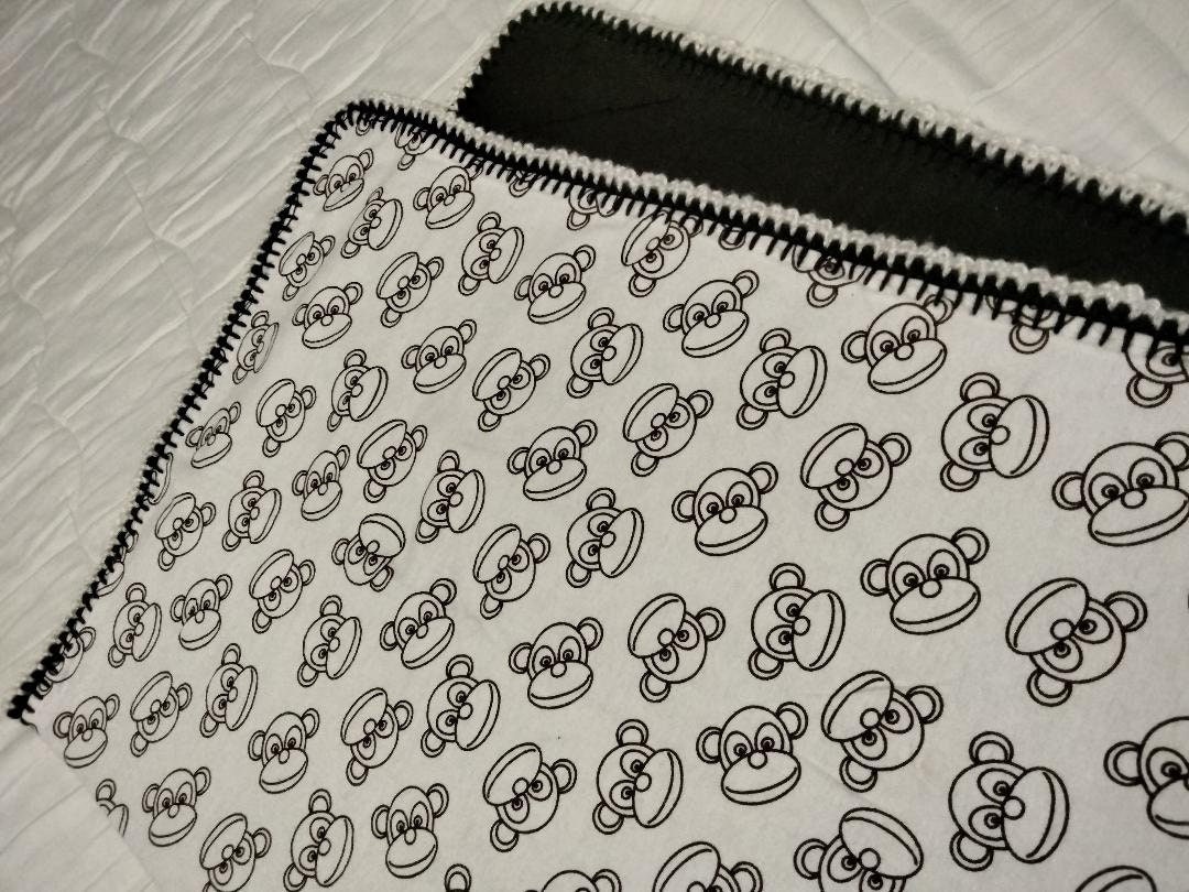 Black and White Money Blanket Etsy
