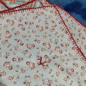 Raggedy Ann and Andy Baby Blanket