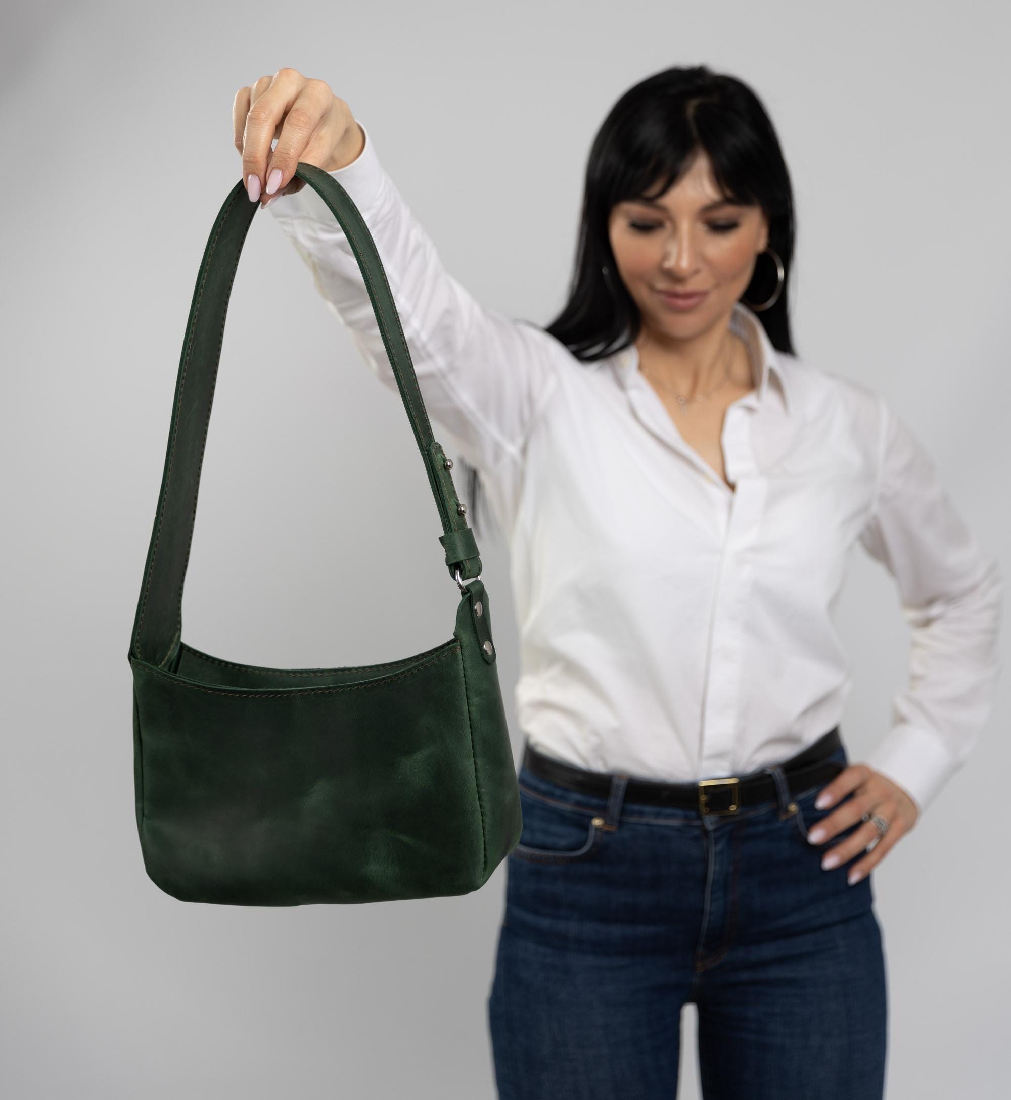 ★OTZ SHOES★ Malibu Glossy Shoulder Bag FLOTFA1B04 OTZ 말리부 글로시 숄더백 블랙 , FLOTFA1B04