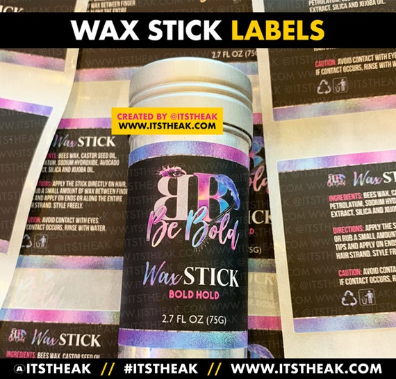 Buy Wax Stick Labels Customized for Your Brand Hair Wax Stick Online in India - Etsy Buy Wax Stick Labels Customized for Your Brand Hair Wax Stick Online in India - Etsy