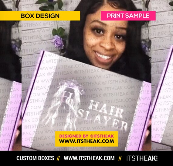Box Design \u2013 *DIGITAL DESIGN ONLY* \u2013 Customized For Your