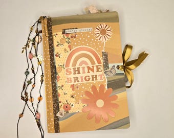 Beautiful Earth Tones Junk Journal - Diary