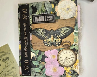 Vintage Style Junk Journal - Diary