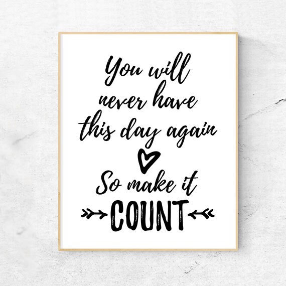 One page Printable Instant Download You Are Amazing Just As You Are!