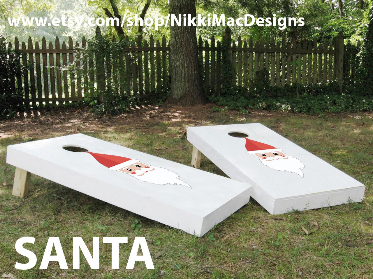 Santa Clause Bean Bag / Corn Hole Toss DIGITAL DOWNLOAD Etsy