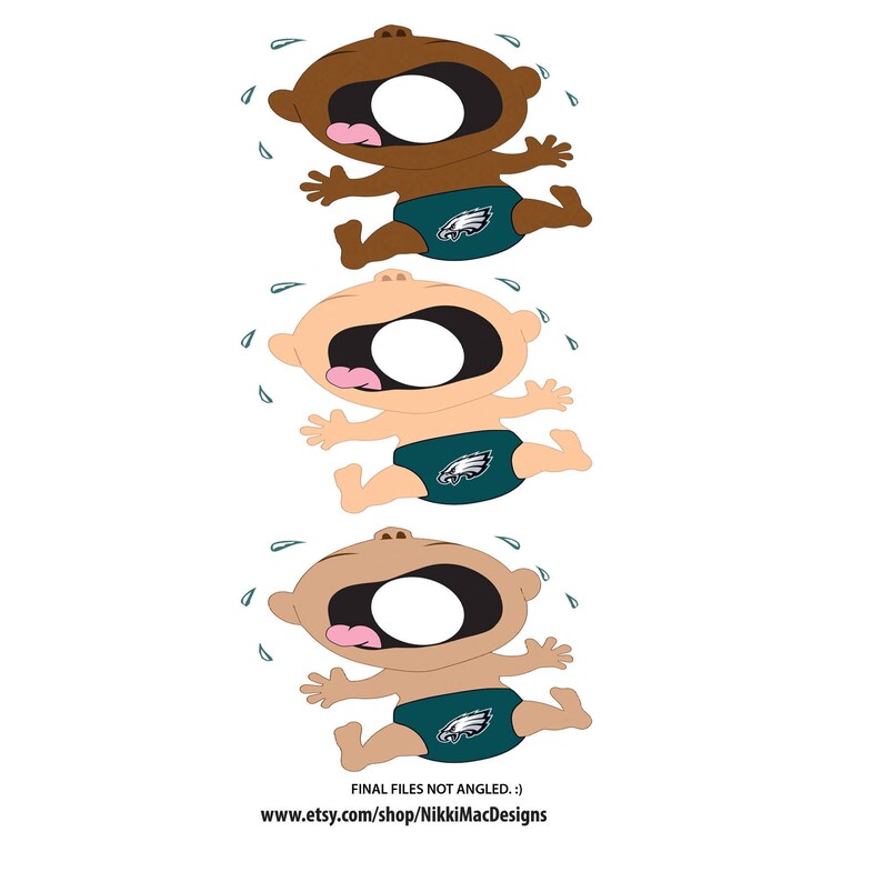 Baby Shower Philadelphia Eagles Cornhole Covers 3 Skin | Etsy