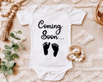 Onesie®| Custom Onesie®| Onesie® for Baby| Coming Soon Onesie®| Baby Announcement Onesie®| Coming Soon Shirt| Baby Shirt