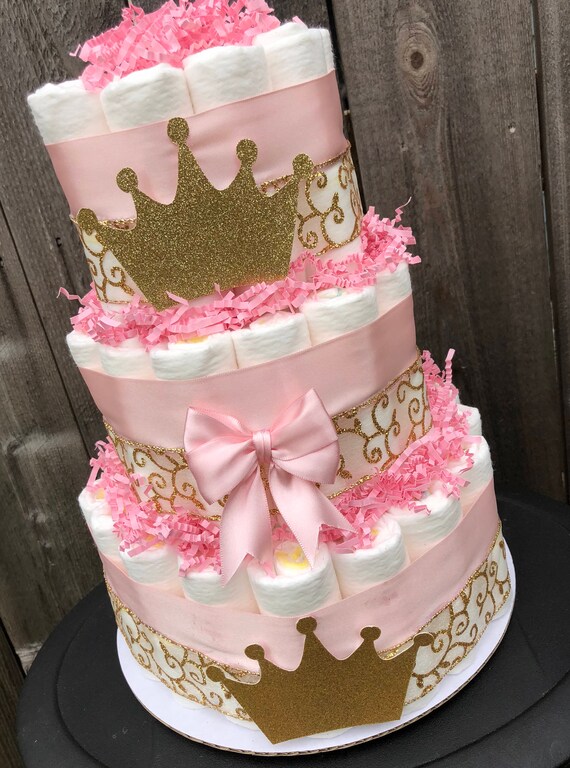 princess diaper cake ideas