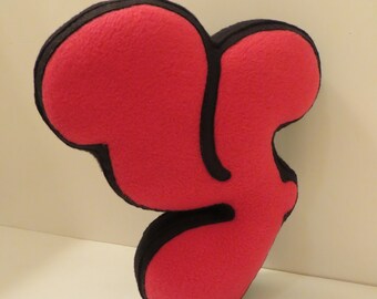 Letter Y Pillow, Plush Pillow, Alphabet Letter Pillow, Initial Pillow, Custom Letter Pillow, Graffiti Pillow,  Pillow, Art Pillow