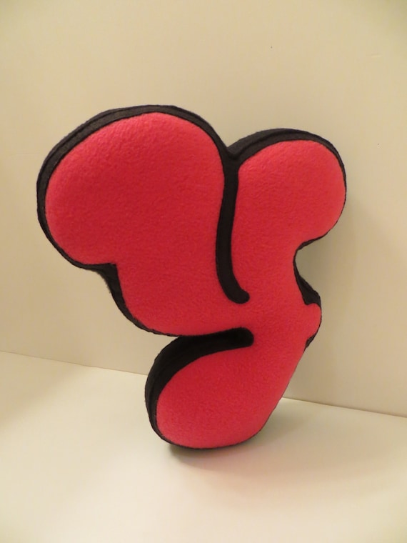 Letter Y Pillow Plush Pillow Alphabet Letter Pillow Initial Etsy
