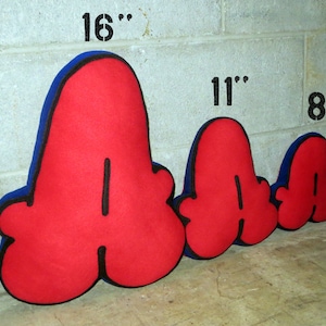 Letter A Plush Pillow, Initial Pillow, Alphabet Letter Pillow, Custom Letter Pillow, Graffiti Pillow, Pillow