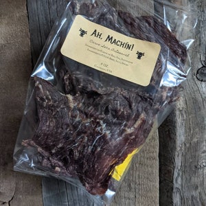 Mexican Carne Seca - Plain with Salt - All natural, hand cut beef jerky