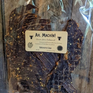 Mexican Carne Seca - Habanero Lime - All natural, hand cut beef jerky