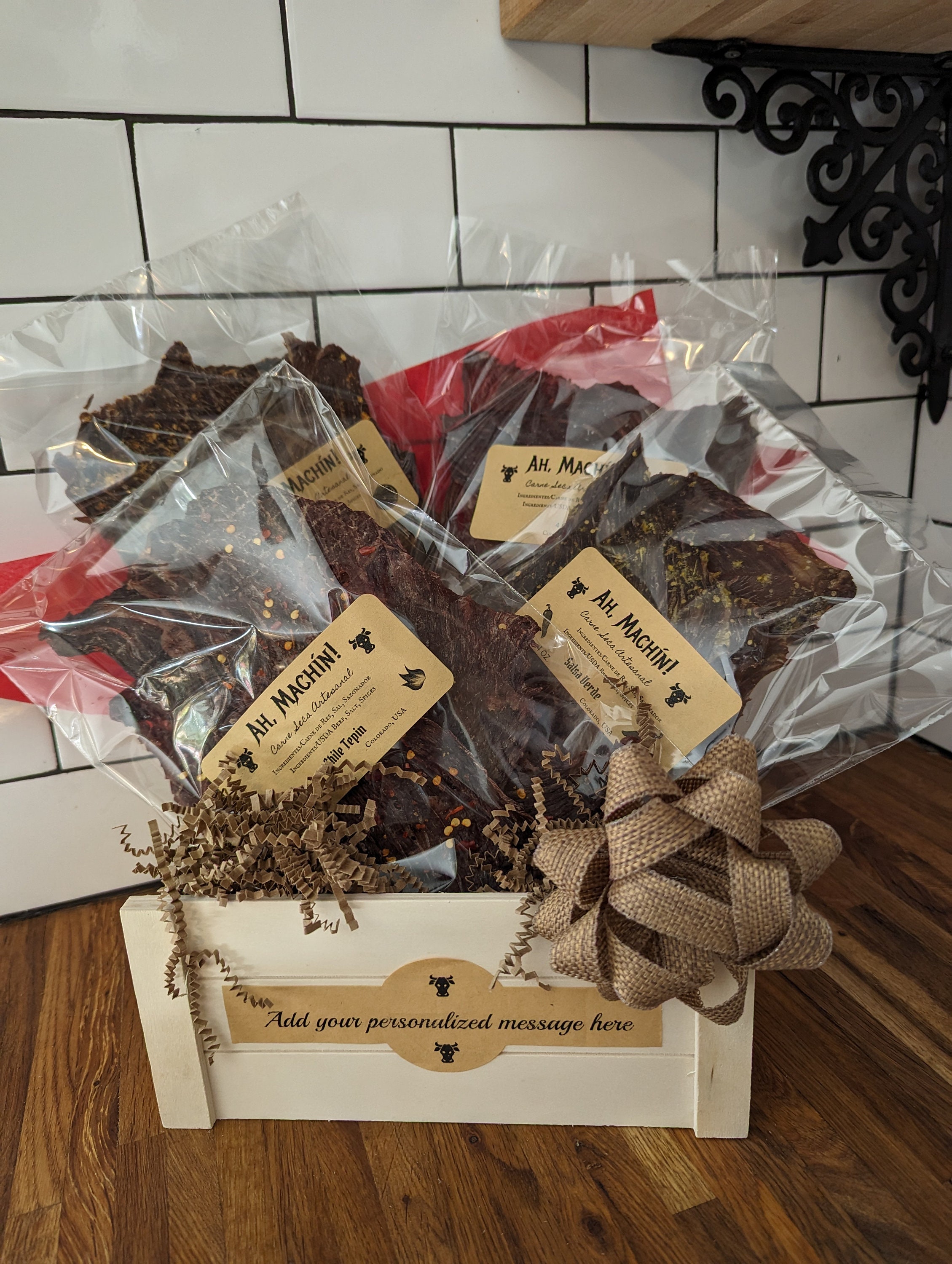 Jerky Stick Manly Man Gift Set, Filled with protein packed Jerky Sticks &  You're the Man Mug, Great Gift for Him, Gifts For Men Who Have Everything