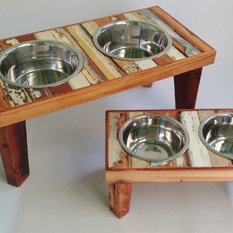 etsy dog feeder
