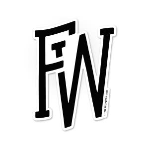 FW Logo Sticker