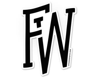 FW Logo Sticker