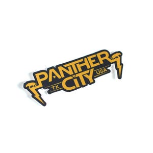Panther City Sticker