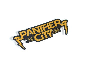 Panther City Sticker