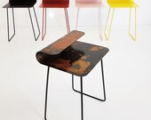 SOLD - Onda Table - Bedside Table Side Table Handmade Unique Design Steel