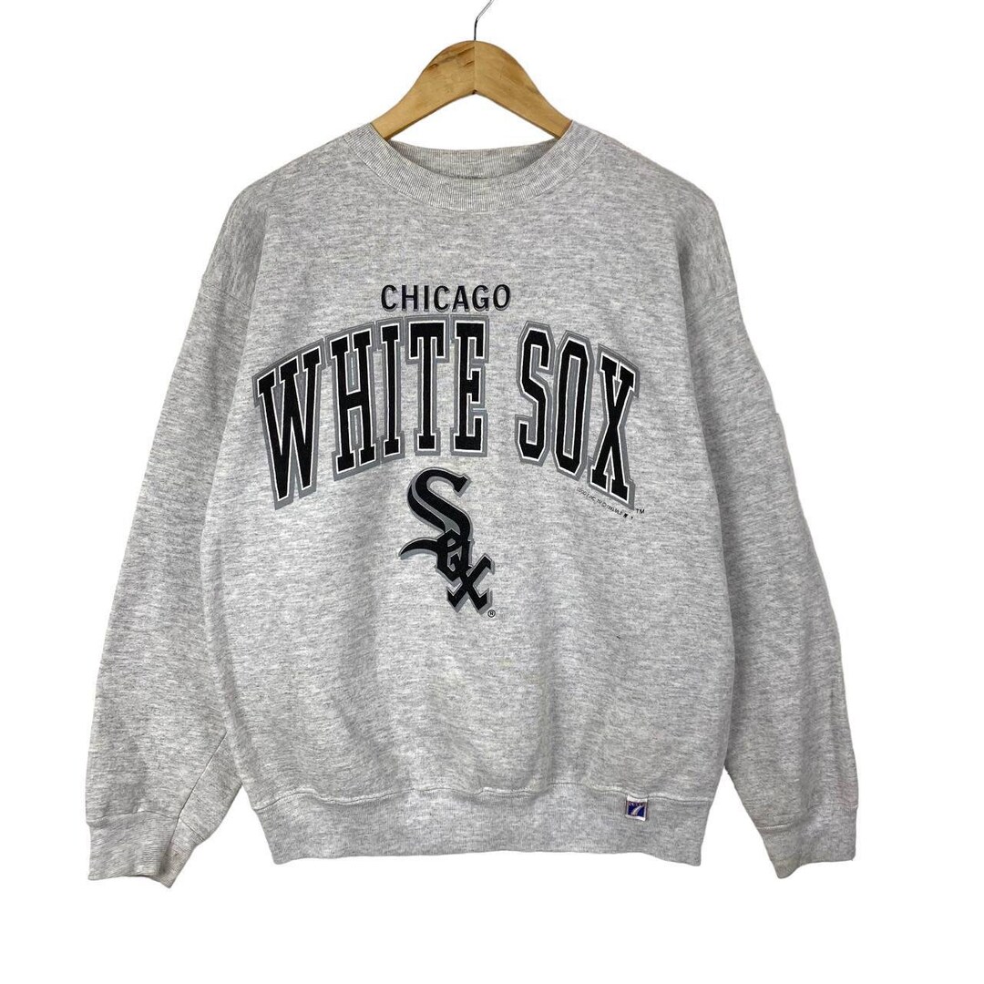 Vintage Logo 7 Chicago White Sox MLB Fan Apparel Sweatshirt Etsy