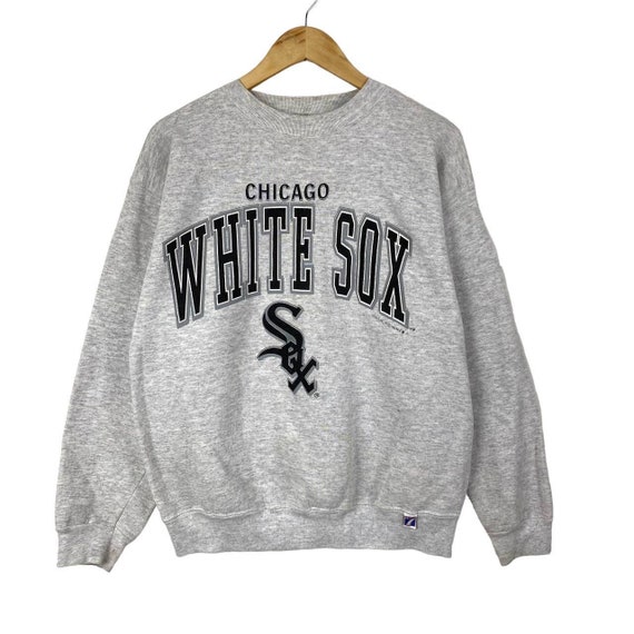 Vintage Logo 7 Chicago White Sox MLB Fan Apparel Sweatshirt 