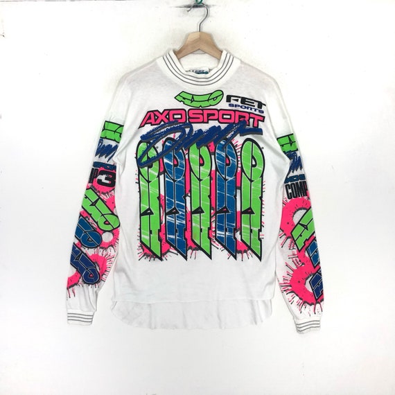 Vintage 90s AXO SPORT AMERICA Jersey Motorcross/Bm