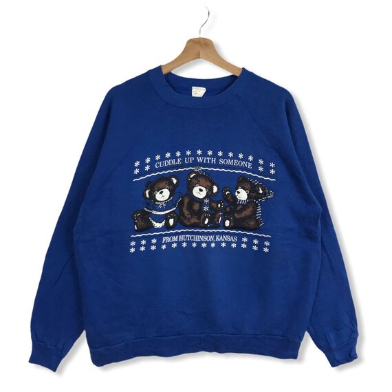 vintage wolf sweatshirt 80s - Gem