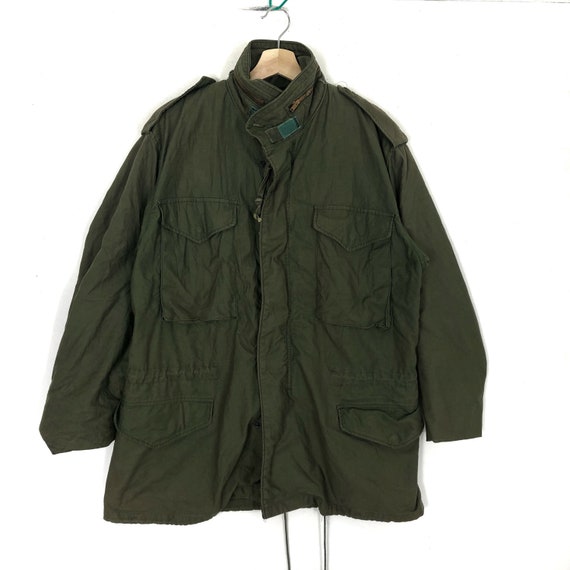 Vintage ALPHA INDUSTRIES INC Vietnam War Era Jacke