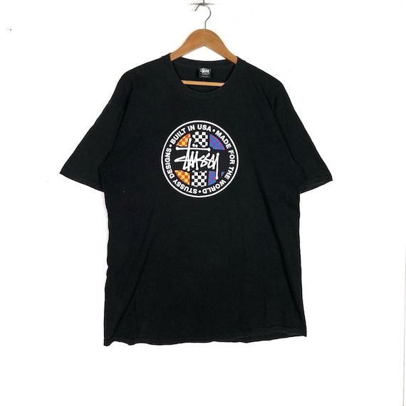 Rare!!STUSSY Graphic Tshirt Stussy Roots Reggae Su