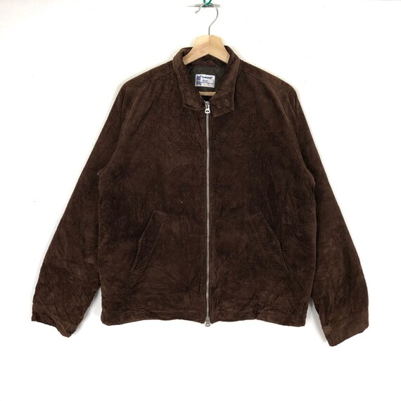 Vintage Corduroy Zipper Jacket TOWNCRAFT PLUS PENN