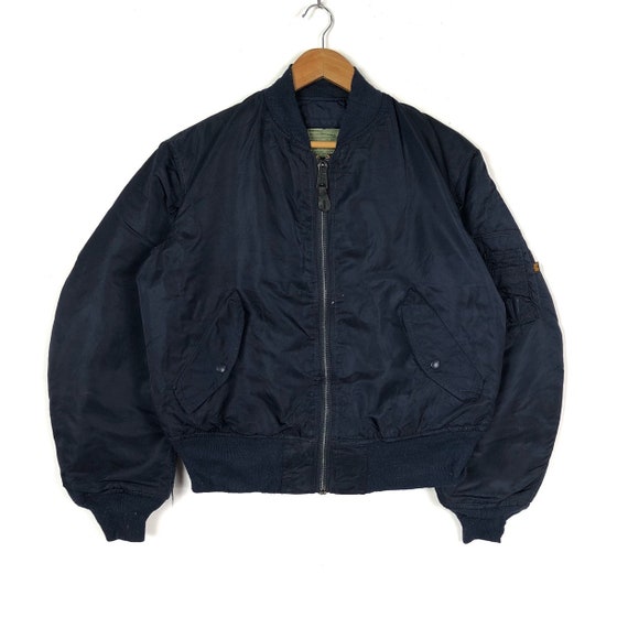 Vintage ALPHA INDUSTRIES INC Bomber Jacket Type Ma